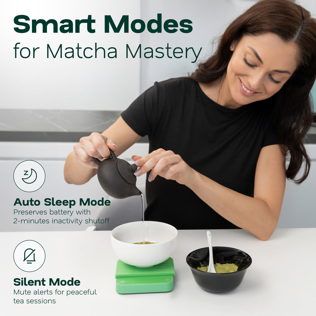 Aviora matcha scale