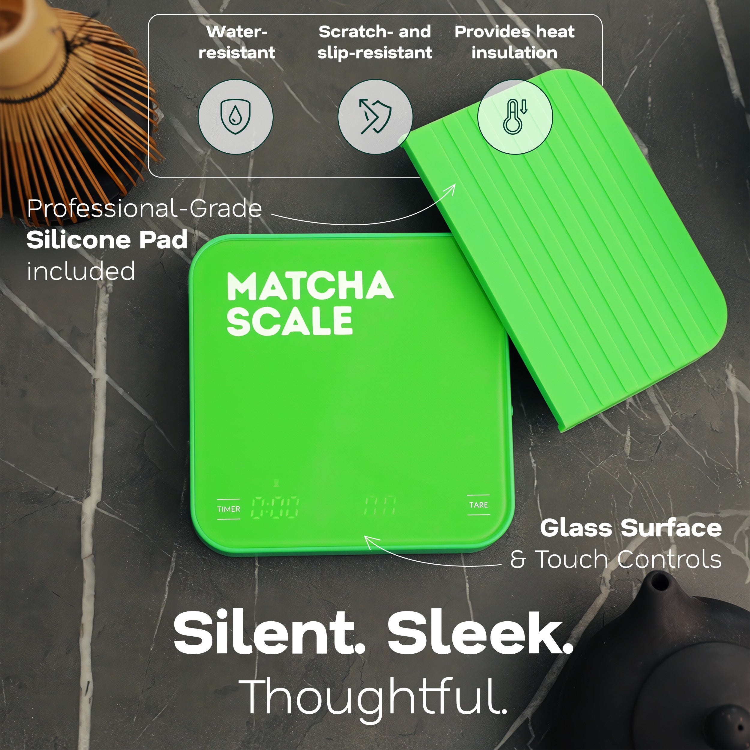 Aviora matcha scale