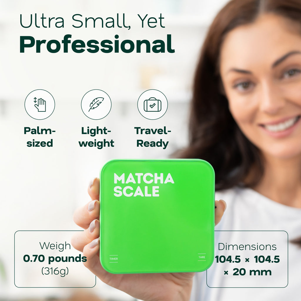Aviora matcha scale